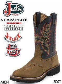 Justin Boots Western Stampede Tekno Crepe 5071 Shoes