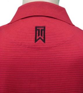 Nike Tiger Woods Platinum Polo Shirt w/TW ribbon logo