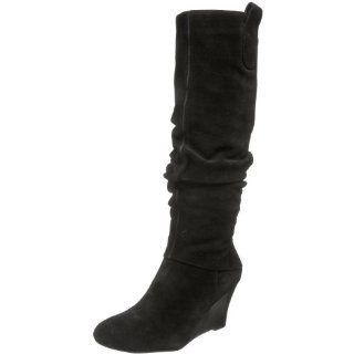  Arturo Chiang Womens Allefra Wedge Boot,Black,10.5 M US Shoes