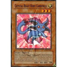 YuGiOh Cards Hobby League Crystal Beast Ruby Carbuncle