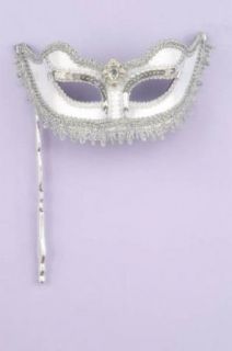 Silver Venetian Mask Fun for Renaissance Costumes and