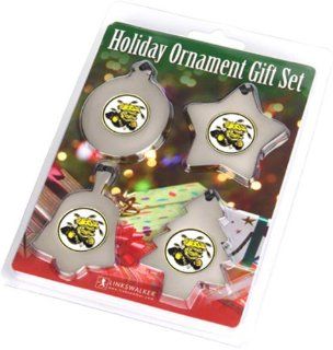 Wichita State Shockers Holiday Ornament Gift Set Sports