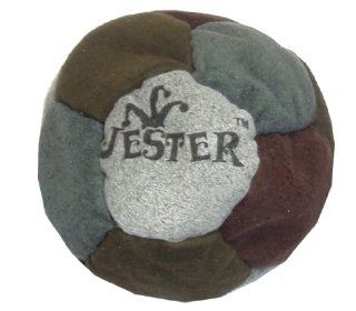Jester Greys & Purple 12 Panel Hacky Sack / Footbag
