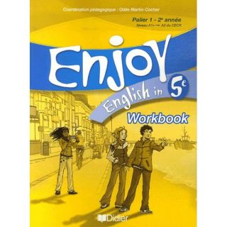 JEUNESSE ADOLESCENT ENJOY ENGLISH IN; 5ème ; workbook (édition 2007)