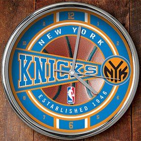 New York Knicks Chrome Wall Clock