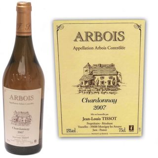 Chardonnay 2007   Achat / Vente VIN BLANC Tissot Chardonnay 2007