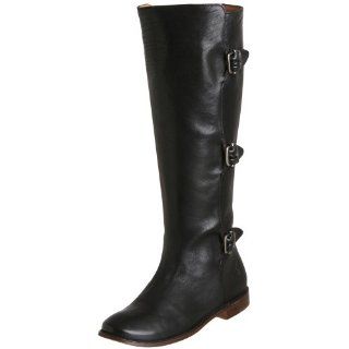 FRYE Womens Paige Buckles Boot,Black,5.5 M Shoes
