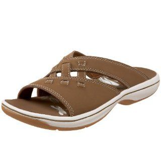 Clarks Womens Checkers Sandal,Brown,5 M US Shoes