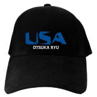 Caps Black Usa Otsuka Ryu  Martial Arts Clothing