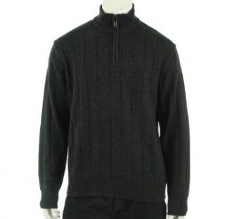 Oscar De La Renta Wide Rib Sweater Charcoal XXL Clothing