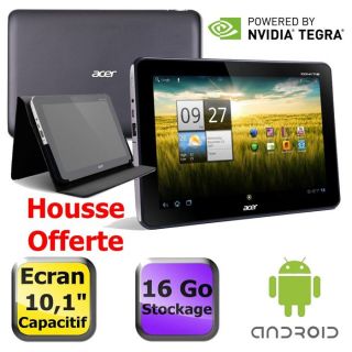 Acer Iconia Tab A200 16Go gris + Housse Offerte   Achat / Vente