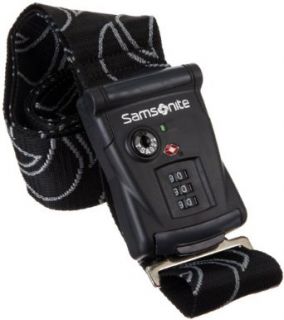 Samsonite Luggage Travel Sentry 3 Dial Combination Strap