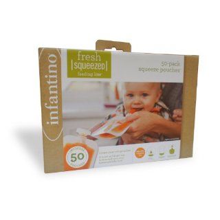 Infantino 50 Count Squeeze Pouches Baby