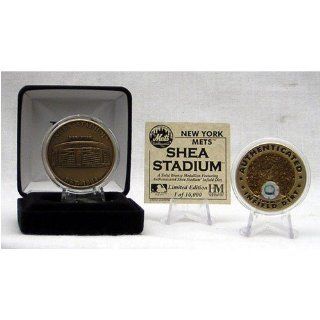 MLB Mets Shea Stadium Infield Dirt Coins Sports