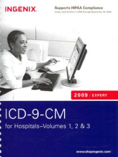 ICD 9 CM 2009 Expert for Hospitals (Paperback)
