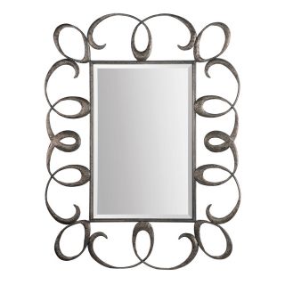 Ren Wil Gemma Antique Silver Ribbon Frame Mirror See Price in Cart