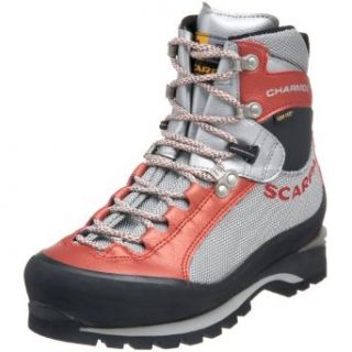 SCARPA Womens Charmoz GTX Lady Alpine Boot,Silver/Salmon
