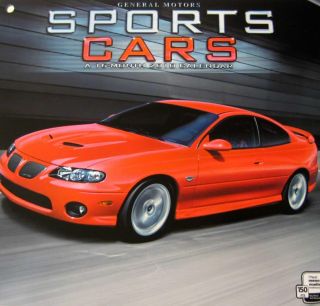 GM Sports Cars 2010 Calendar