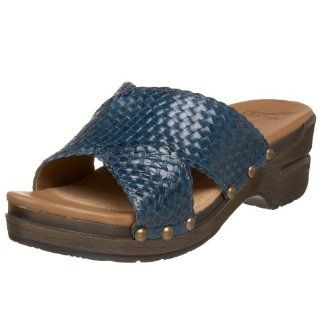 Dansko Womens Mila Sandal,Blue,40 EU / 9.5 10 B(M) US Shoes