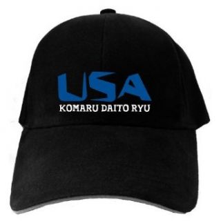 Caps Black Usa Komaru Daito Ryu  Martial Arts: Clothing
