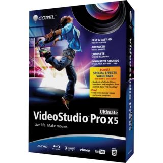 Corel VideoStudio Pro v.X5 Ultimate   Complete Product Today: $105.49