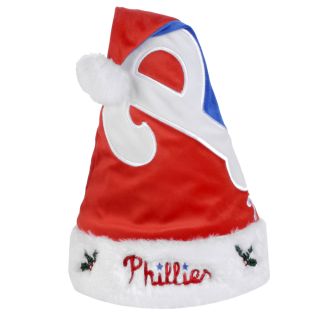 Philadelphia Phillies 2011 Colorblock Runoff Logo Santa Hat Today $19