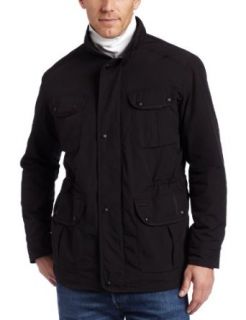 TUMI Mens Iconic M 65 Coat, Black, X Small Clothing