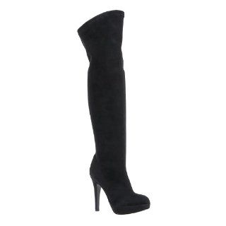  ALDO Yunes   Clearance Women Tall Boots   Black Suede   9: Shoes
