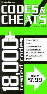 Codes and Cheats Winter 2010 (Paperback) Today $7.91