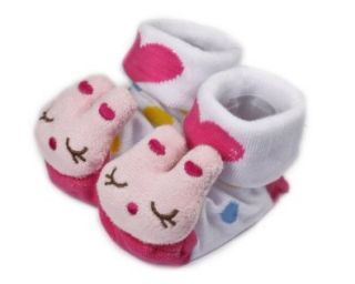  slip Socks Slipper Shoes Boots 0 6M Many patterns Red Rabbit: Shoes