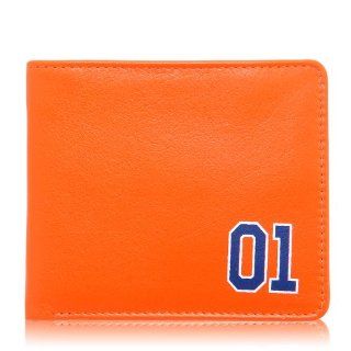  Dukes of Hazard General Lee Mens Leather Mustard Wallet: Shoes