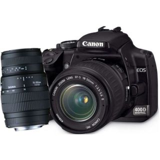 EF S 18 55 mm + Objectif   Achat / Vente REFLEX Canon EOS400D + 18