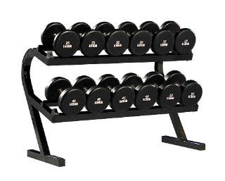 Powertec Fitness P DR Two Tier Dumbbell Rack Sports