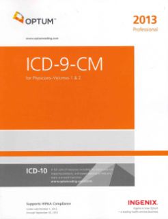 ICD 9 CM Professional for Physicians 2013 International