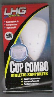 Athletic supporter cup combo (s/m youth) by lhg sports inc