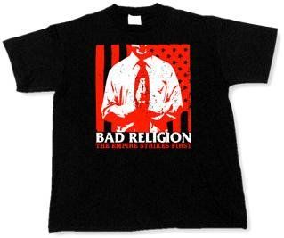 BAD RELIGION   The Empire Strikes Back   Black T shirt