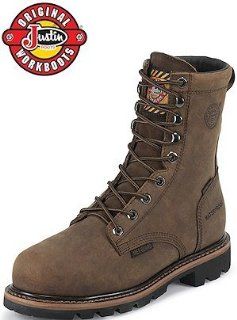 Justin Workboot Worker II 8 Lace R WK630 Shoes