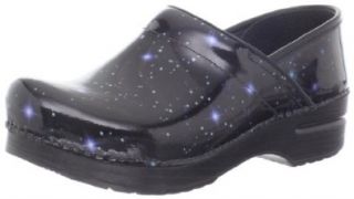 Dansko Womens Pro Stargazer Patent Clog Shoes