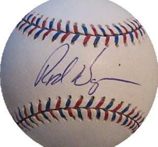Rod Barajas autographed Baseball