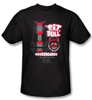 Back To The Future II Kids T shirt Pit Bull Black Tee