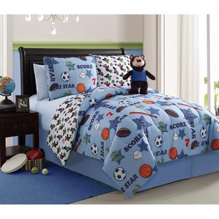 Bear Brady 4 piece Reversible Comforter Set