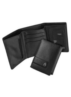 Nixon Showbiz Tri Fold Wallet   Mens All Black, One Size