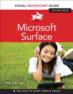 Microsoft Surface: Visual Quickstart Guide Today: $19.30