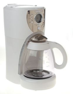 Mr. Coffee White 12 cup Coffee Maker