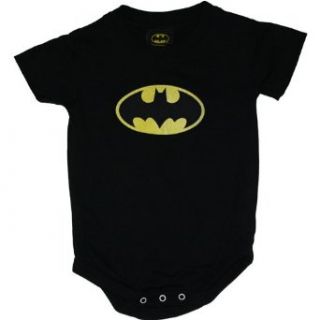 CLASSIC BATMAN LOGO INFANT S/S SNAPSUIT Clothing