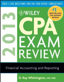Wiley CPA Exam Review 2013 Financial Accounting and Reporting