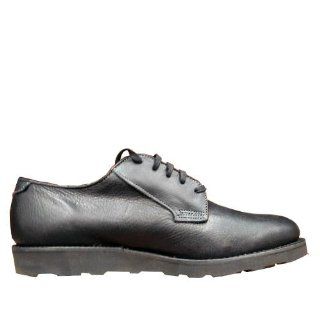 Gorilla Leather Wedge Buck Black Shoes   12 M Shoes