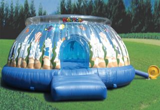 Round 13 ft Inflatable Bounce House