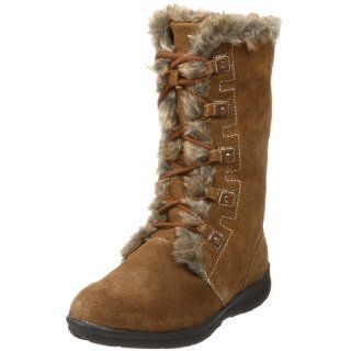 com White Mountain Womens Toba Faux Fur Boot,Chestnut,8 M US Shoes