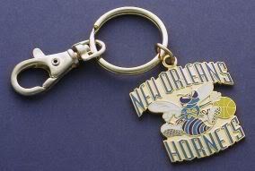 New Orleans Hornets Key Chain with clip